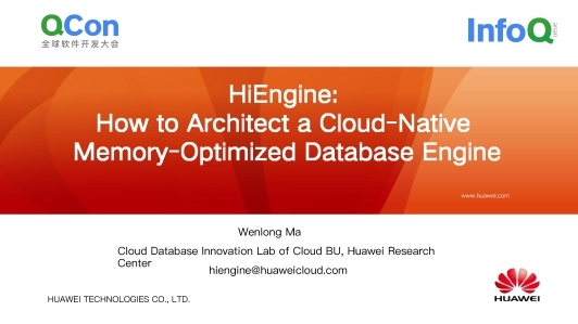 How to Architect a Cloud-Native Memory-Optimized Database Engine
