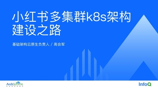 小红书多集群 Kubernetes 架构建设之路