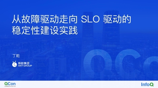 从故障驱动走向 SLO 驱动的稳定性建设实践