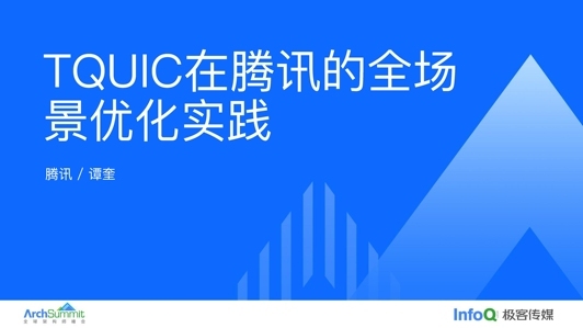 TQUIC 在腾讯的全场景优化实践