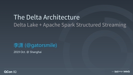 Delta Lake: Open Source Reliability for Data Lake with Apache Spark