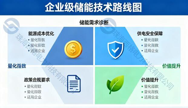 西格电力企业级储能技术线路图制定方法与实践指南