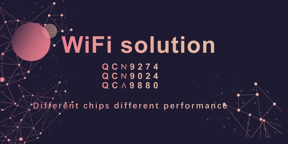 QCN9274, QCN9024-QCA9880 three different chips - how are they connected?