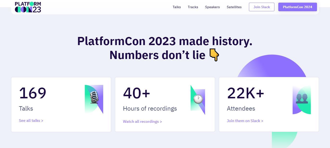 2023 PlatformCon 平台工程大会回顾