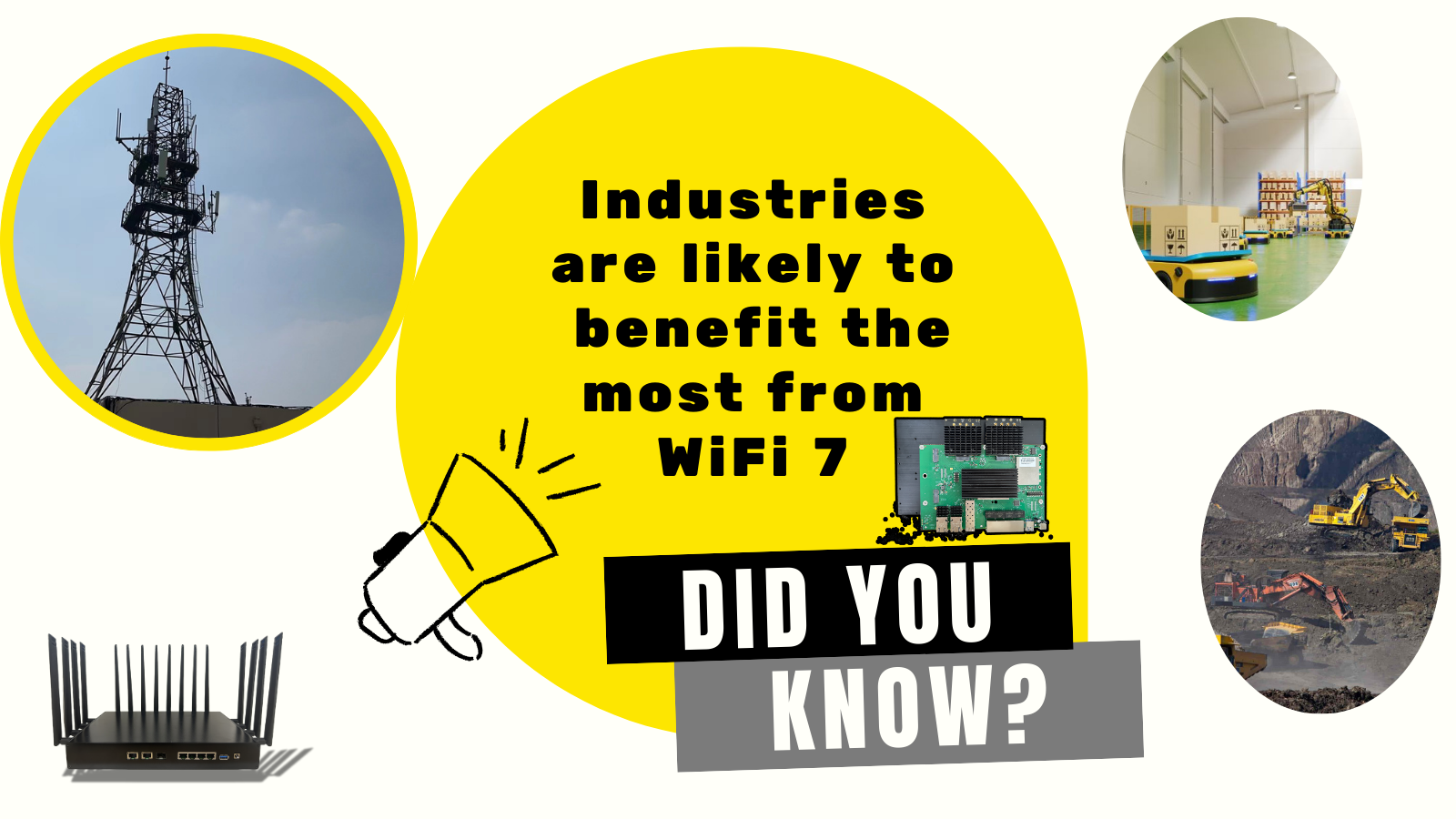 What industries are likely to benefit the most from WiFi 7 advancements?