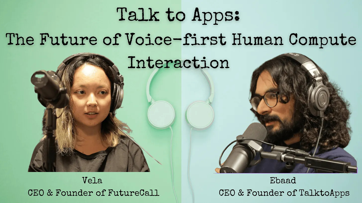 对话 TalktoApps 创始人：Voice AI 提高了我五倍的生产力，语音输入是人机交互的未来