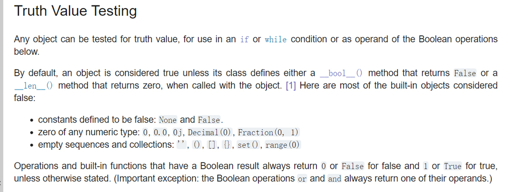 Python 为什么能支持任意的真值判断？-鸿蒙开发者社区
