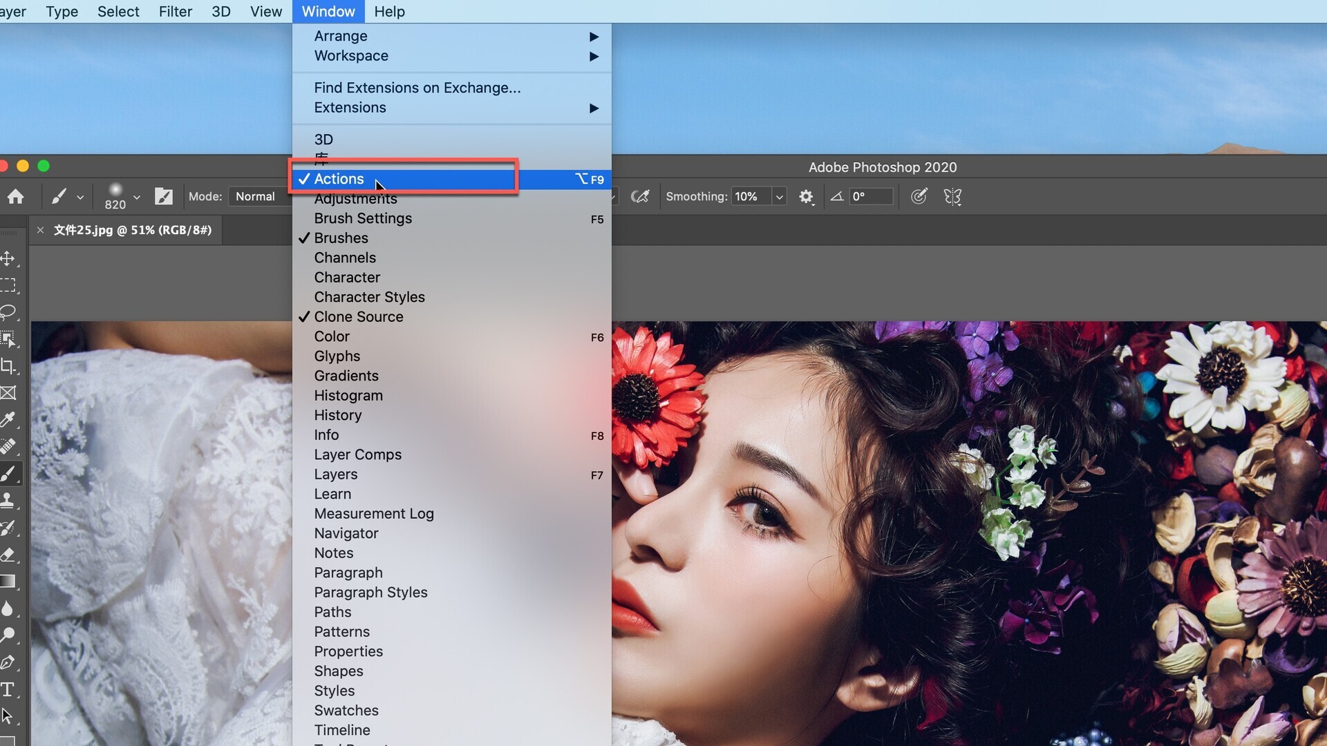 Adobe Photoshop动作导入方法详解，PS动作安装教程