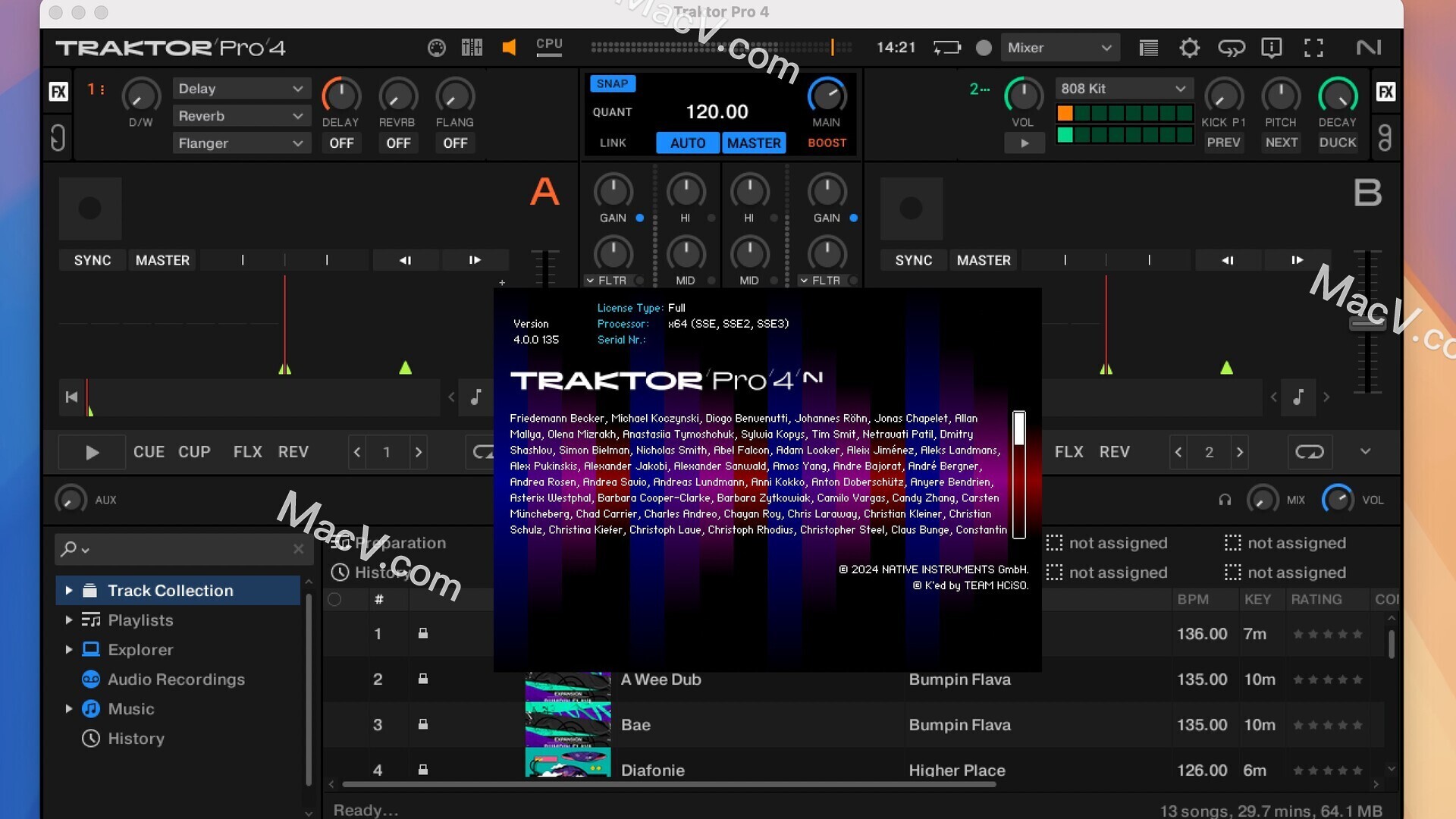 Native Instruments Traktor Pro 数字DJ混音器 mac软件