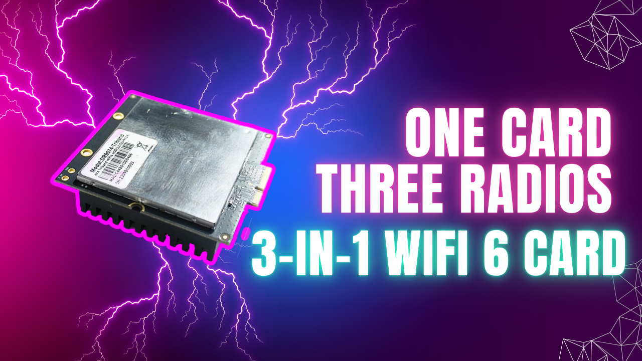 Need 3 WiFi Radios? Meet the Game-Changing 3-in-1 Solution!