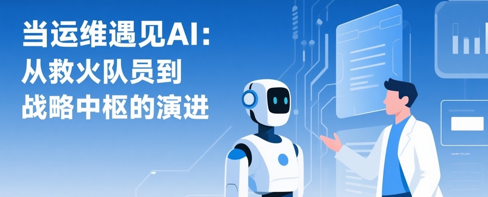 当运维遇见AI:从救火队员到战略中枢的演进