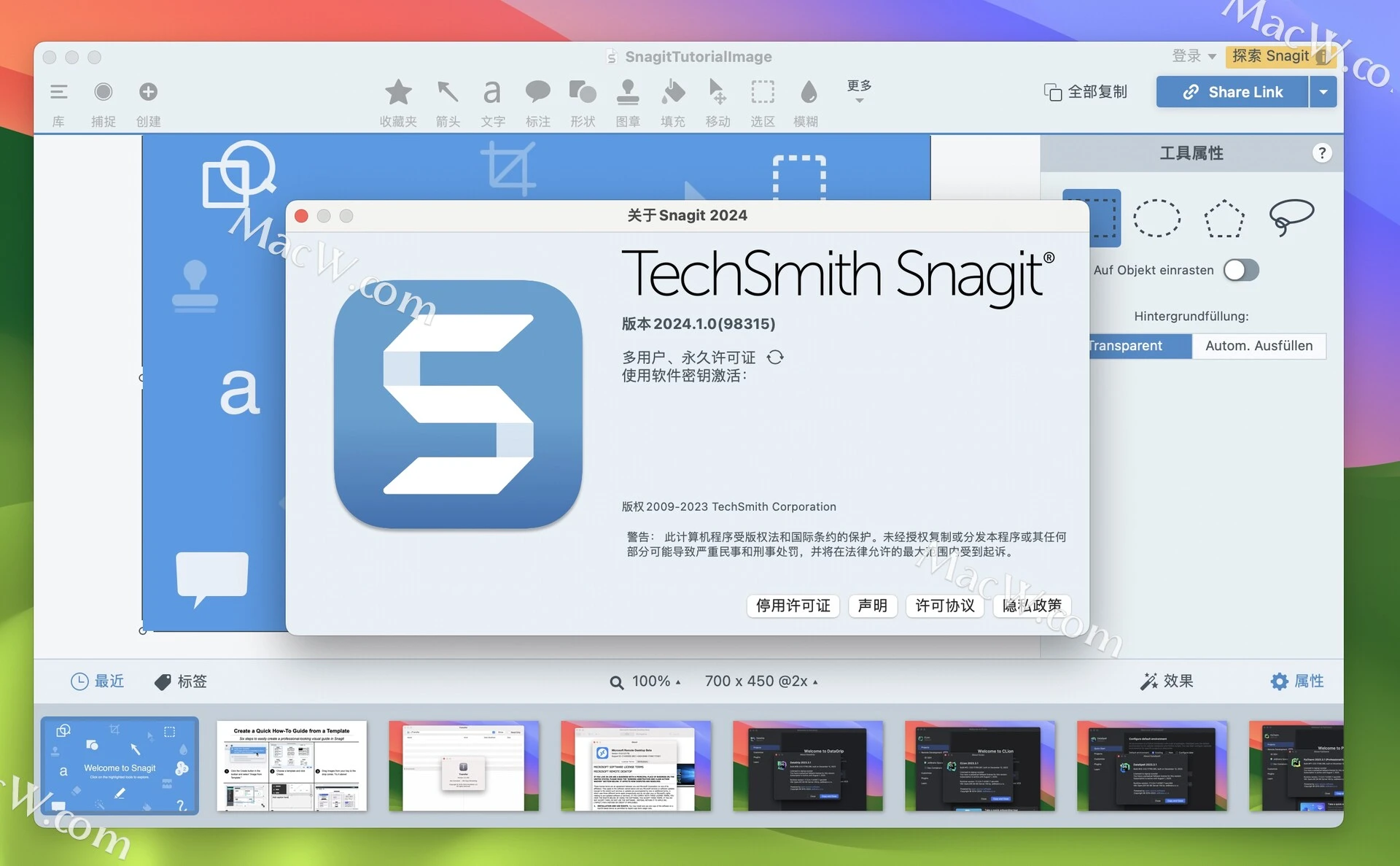 TechSmith Snagit 2024 跨平台截图工具 中文直装版（Mac&win）