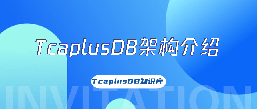【TcaplusDB知识库】TcaplusDB架构介绍