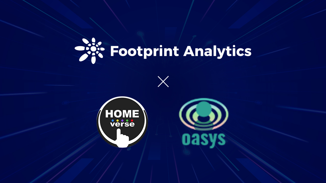 Footprint Analytics 与 Oasys 建立合作关系， 用数据帮助项目方提升游戏开发体验