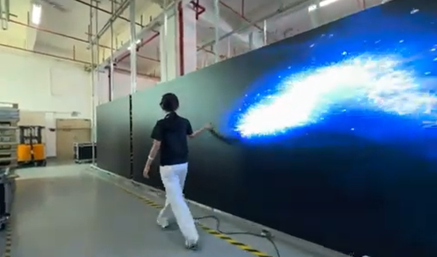 雷达触摸LED显示屏：革命性的交互体验