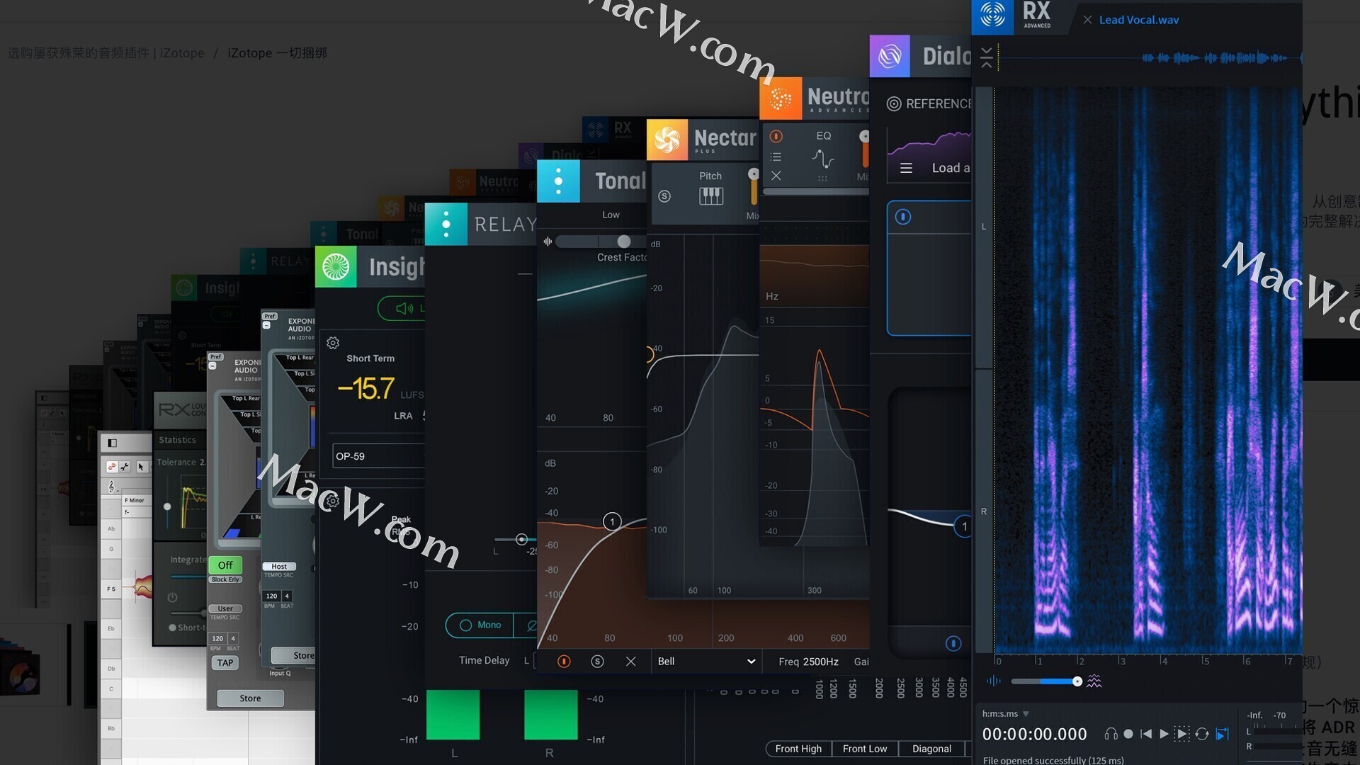 iZotope RX 11 Mac一键安装版 专业音频修复