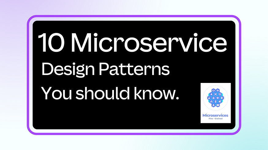 10个微服务设计模式
