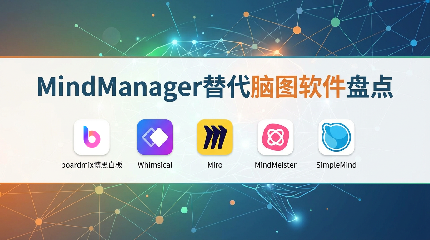 除了MindManager,Mac上有哪些好用的思维导图软件?