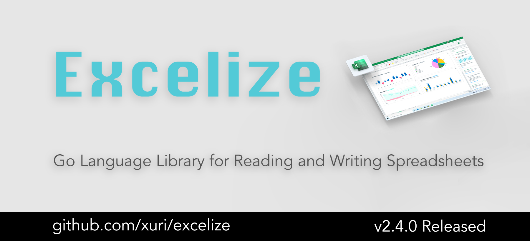 Excelize 2.4.0 正式版发布, 新支持 152 项公式函数