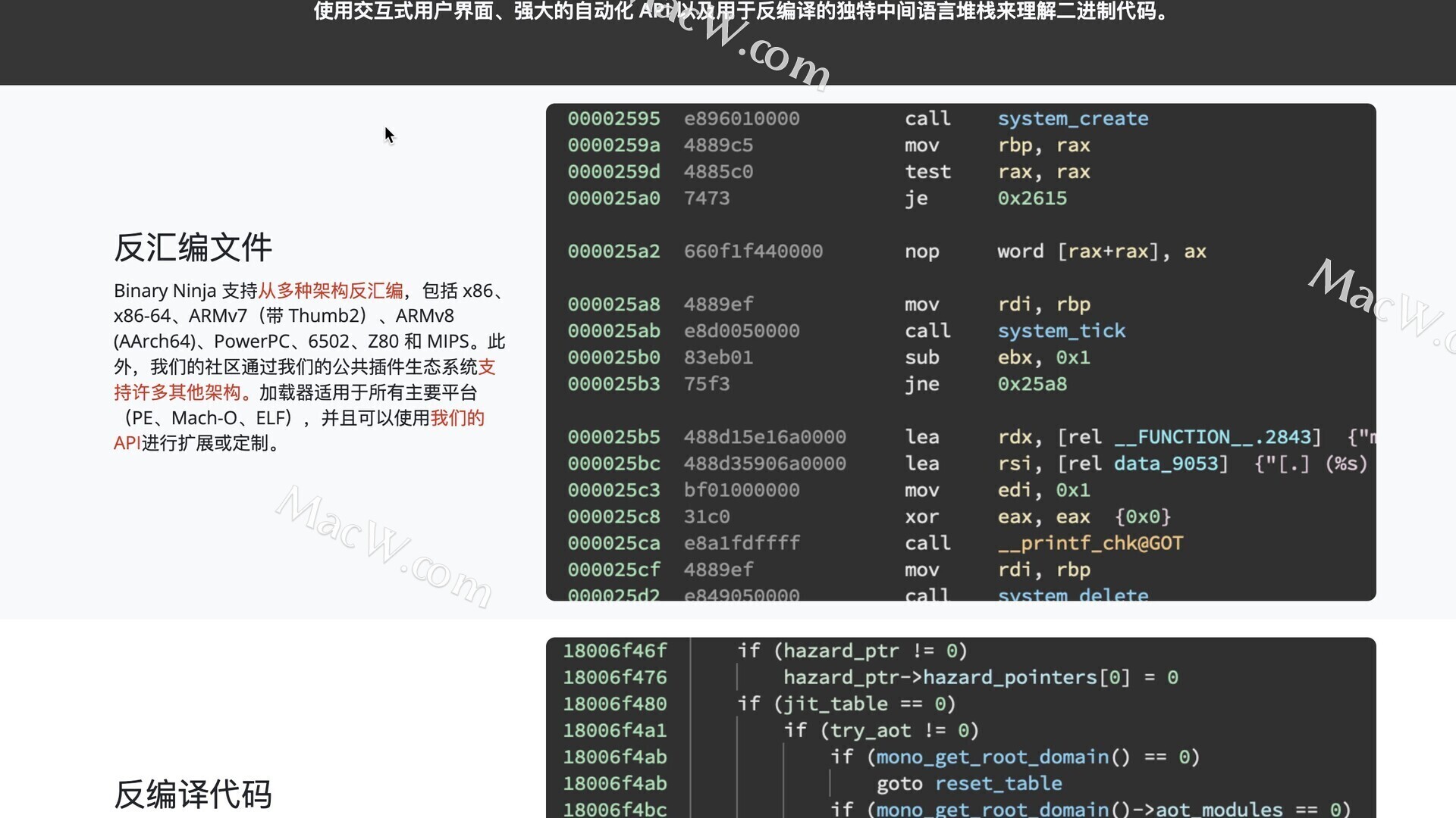 编程开发！Binary Ninja Mac 逆向编译工具