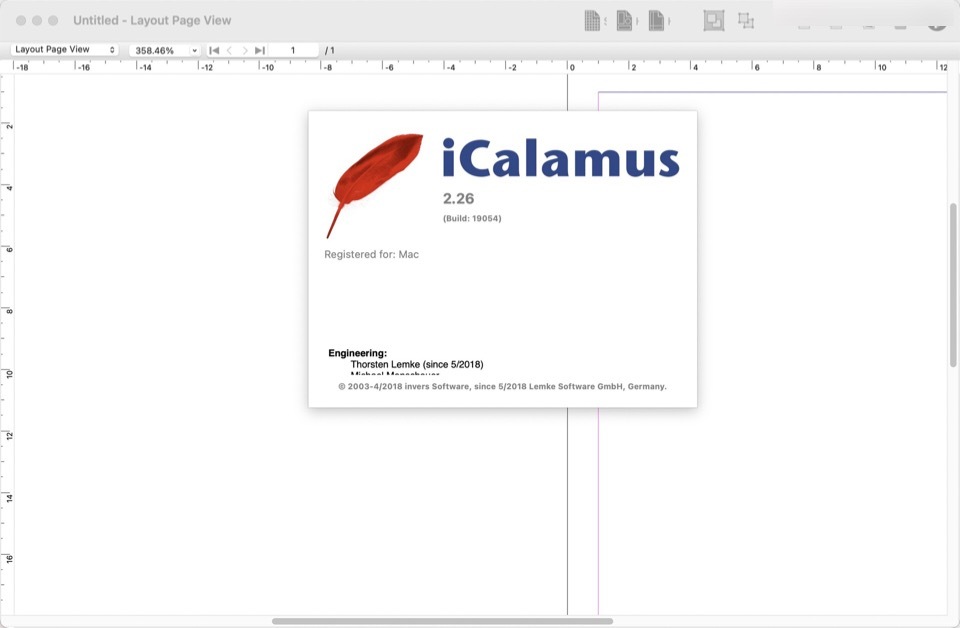 iCalamus for Mac(版面设计工具) v2.26中文激活版