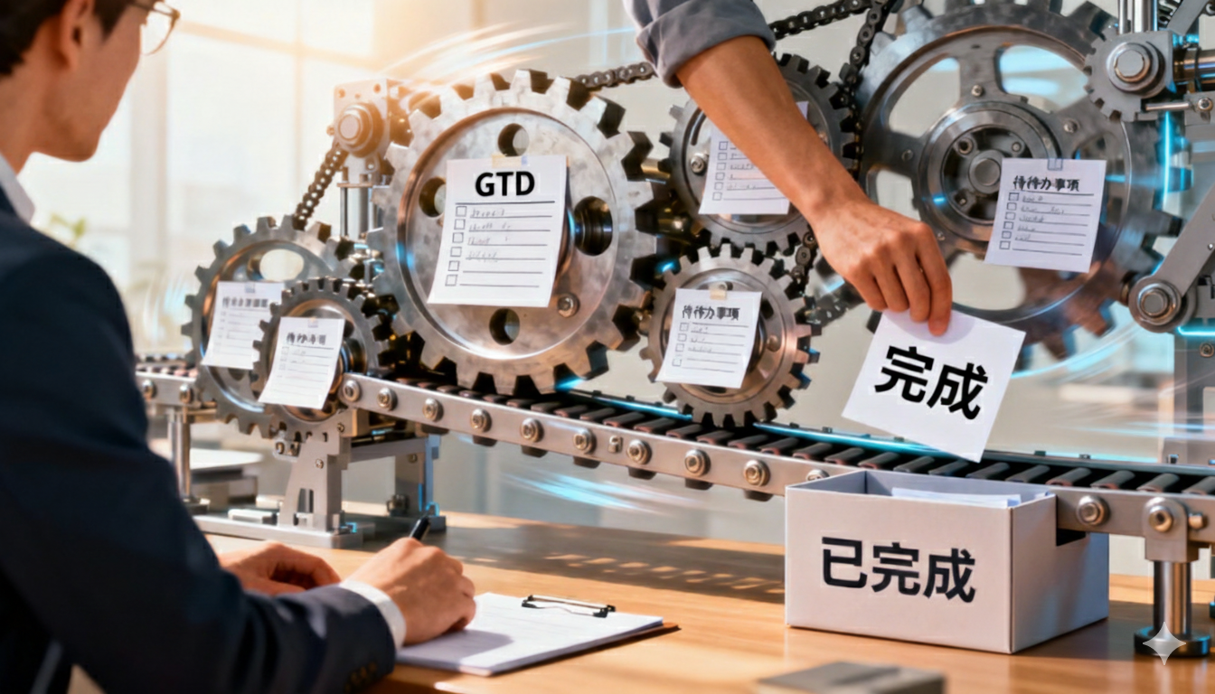 GTD：让大脑清空，让行动高效