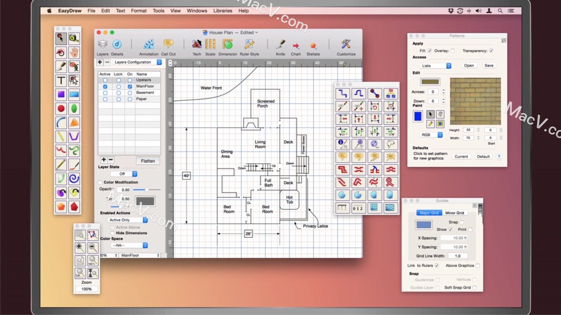 功能强大的矢量绘图软件 EazyDraw for Mac v11.8.2中文版