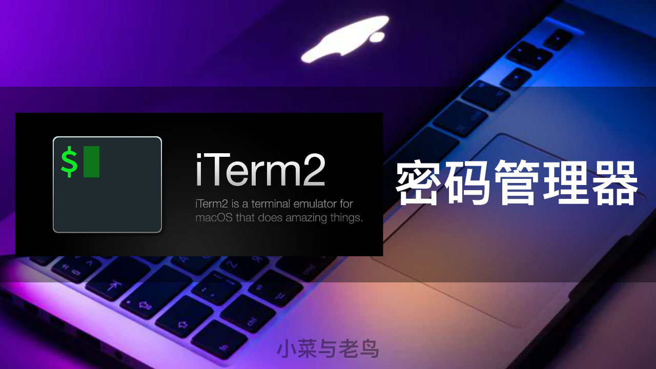 iTerm2使用小技巧-密码管理器