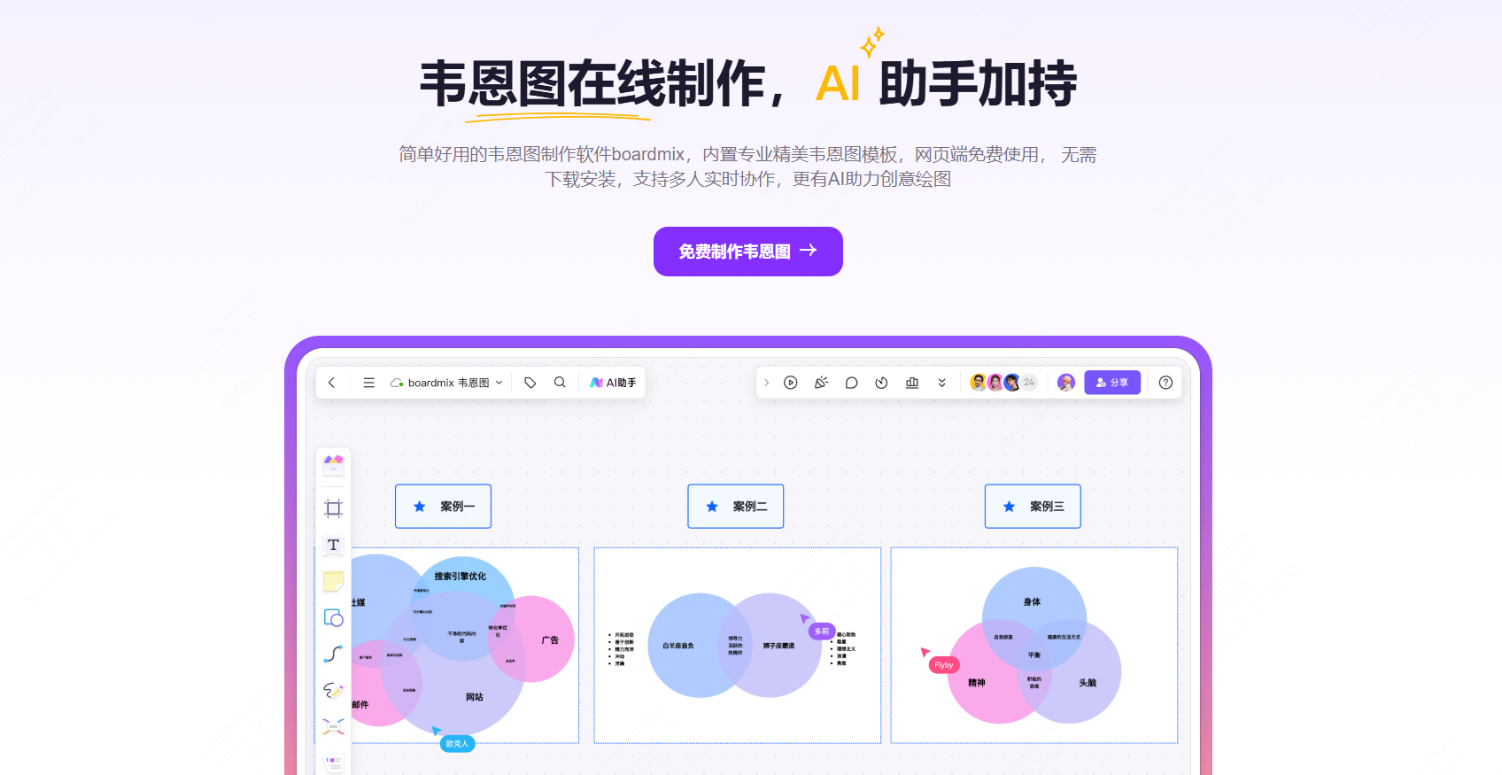 韦恩图如何在线制作？10个韦恩图模板案例推荐！