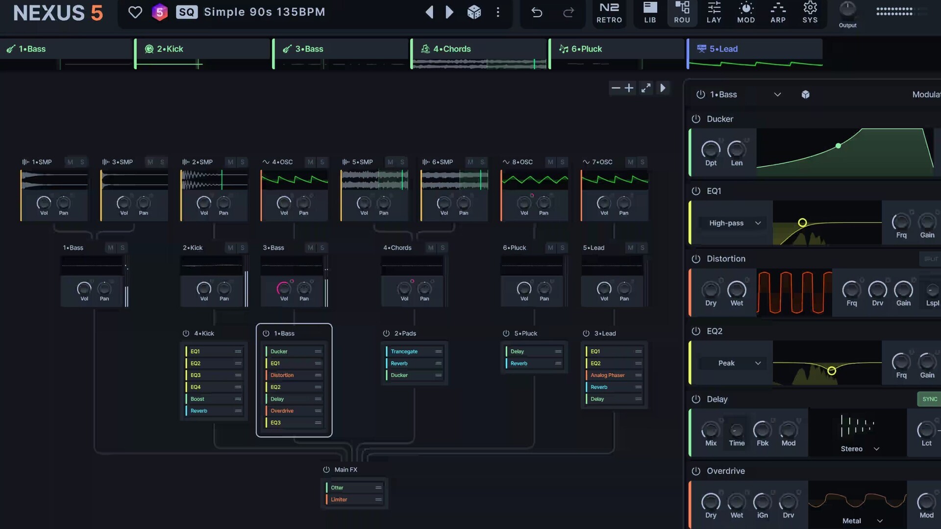 reFX Nexus for Mac 专业的音乐制作软件 其丰富的音色库包含大量高质量预设