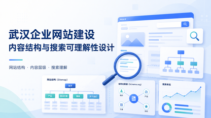 武汉企业网站建设中的内容结构与搜索可理解性设计