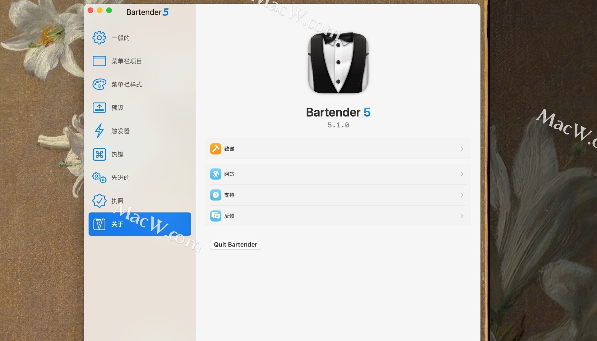 中文汉化版Bartender 5 mac下载 菜单栏图标管理软件