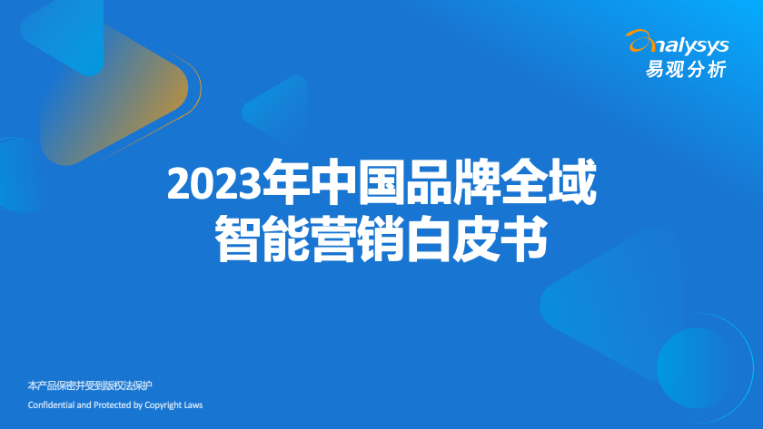 2023年中国品牌全域智能营销白皮书