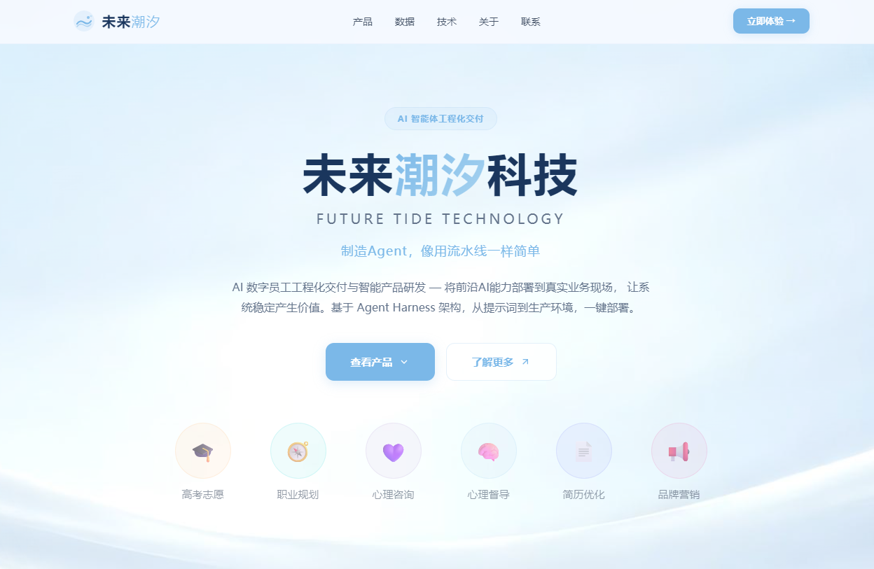 未来潮汐科技首图