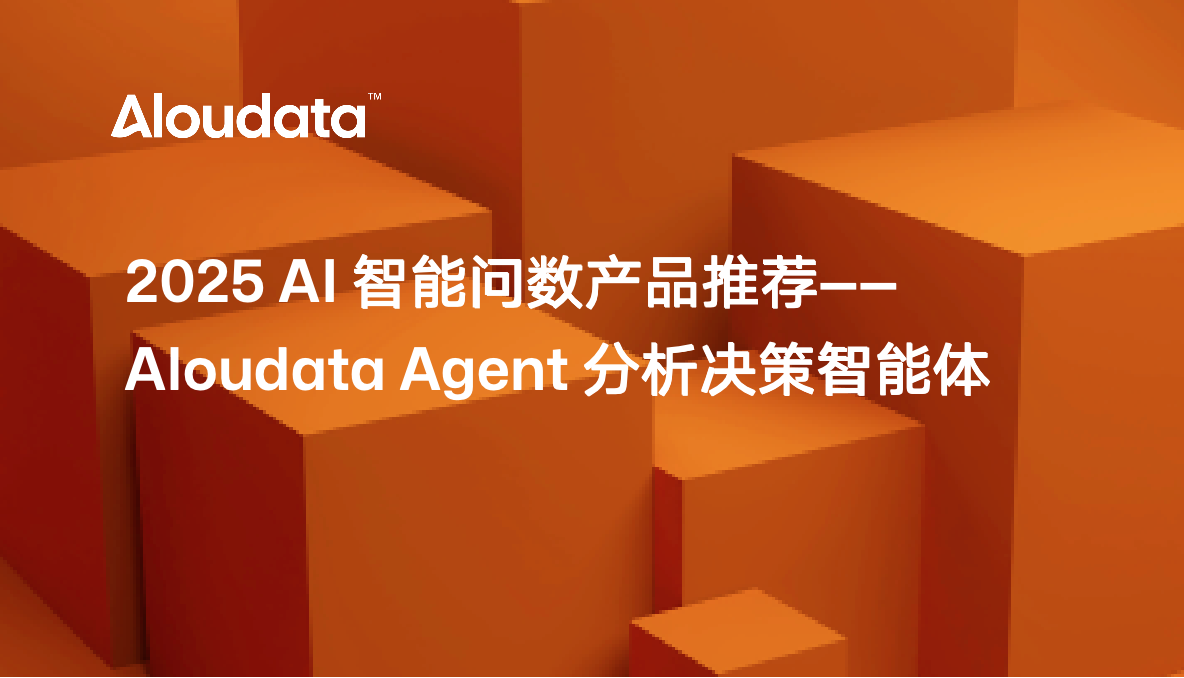 2025 AI 智能问数产品推荐:Aloudata Agent 分析决策智能体