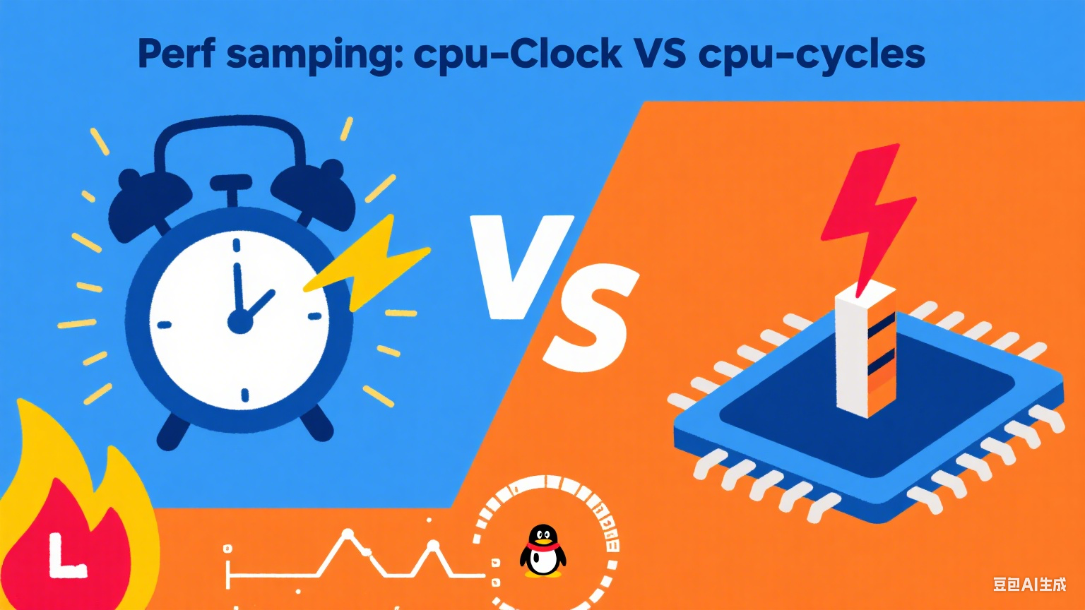Perf 的 cpu-clock 与 cpu-cycles 采样实现与对比