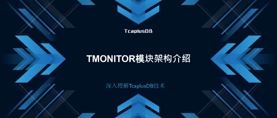 【深入理解TcaplusDB技术】Tmonitor模块架构介绍