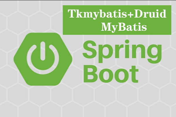 spring boot+mybatis整合
