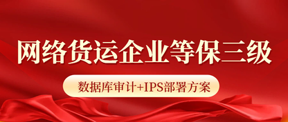 网络货运企业等保三级 数据库审计+IPS部署方案