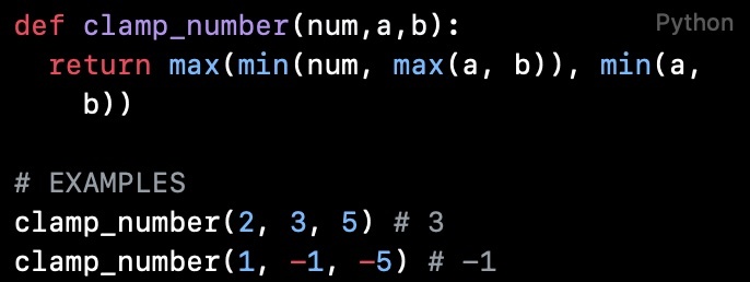 Python代码阅读（第49篇）：限制一个数在指定范围内