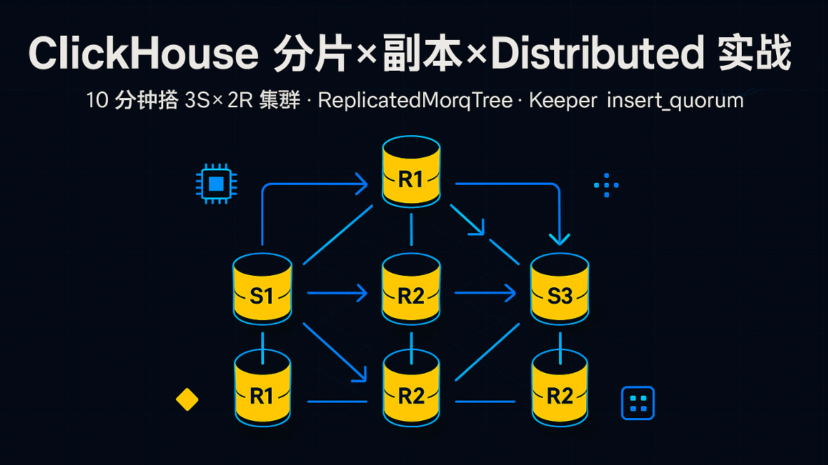 大数据-142 ClickHouse分片×副本×Distributed 实战 ReplicatedMergeTree、Keeper、insert_quorum 与负载均衡