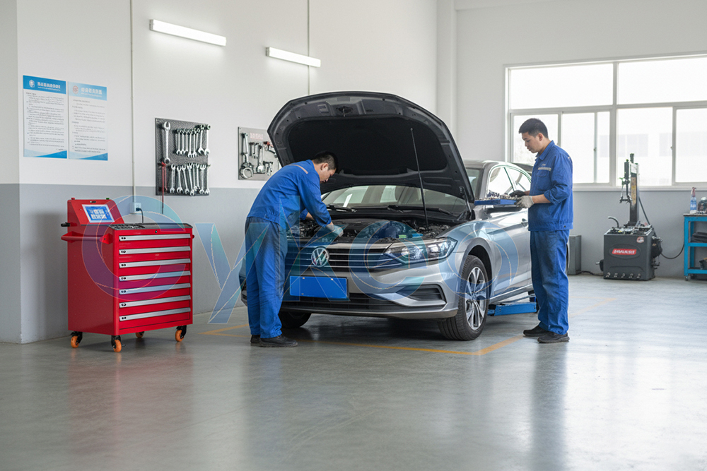 汽车维修间如何选购RFID智能工具车提升效率?