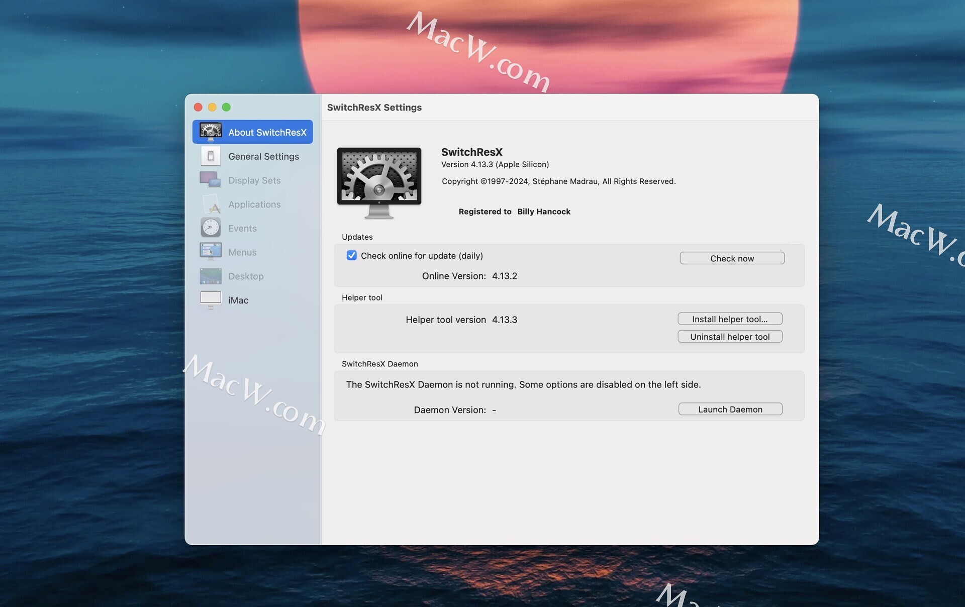 SwitchResX for Mac v4.13.3 正式版 自定义苹果电脑分辨率