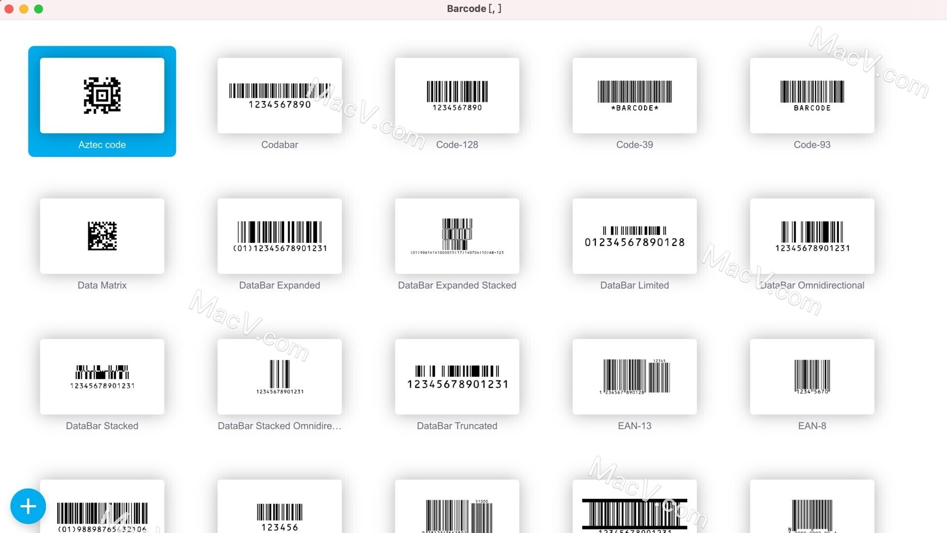 Barcode for Mac：快速生成各类条形码