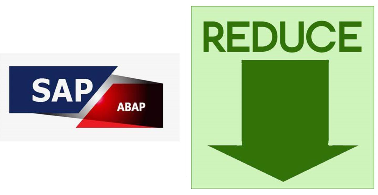 Map-Reduce is a practical use case of map-reduce ideas in ABAP programming
