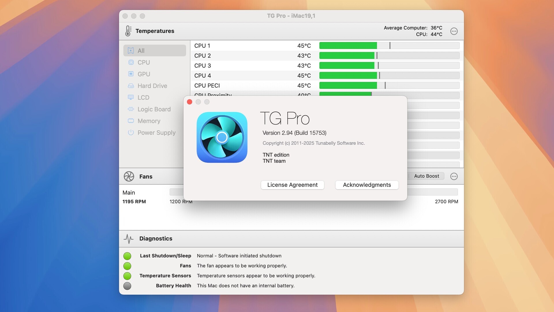 TG Pro (终极 Mac 风扇控制和温度监控) v2.94