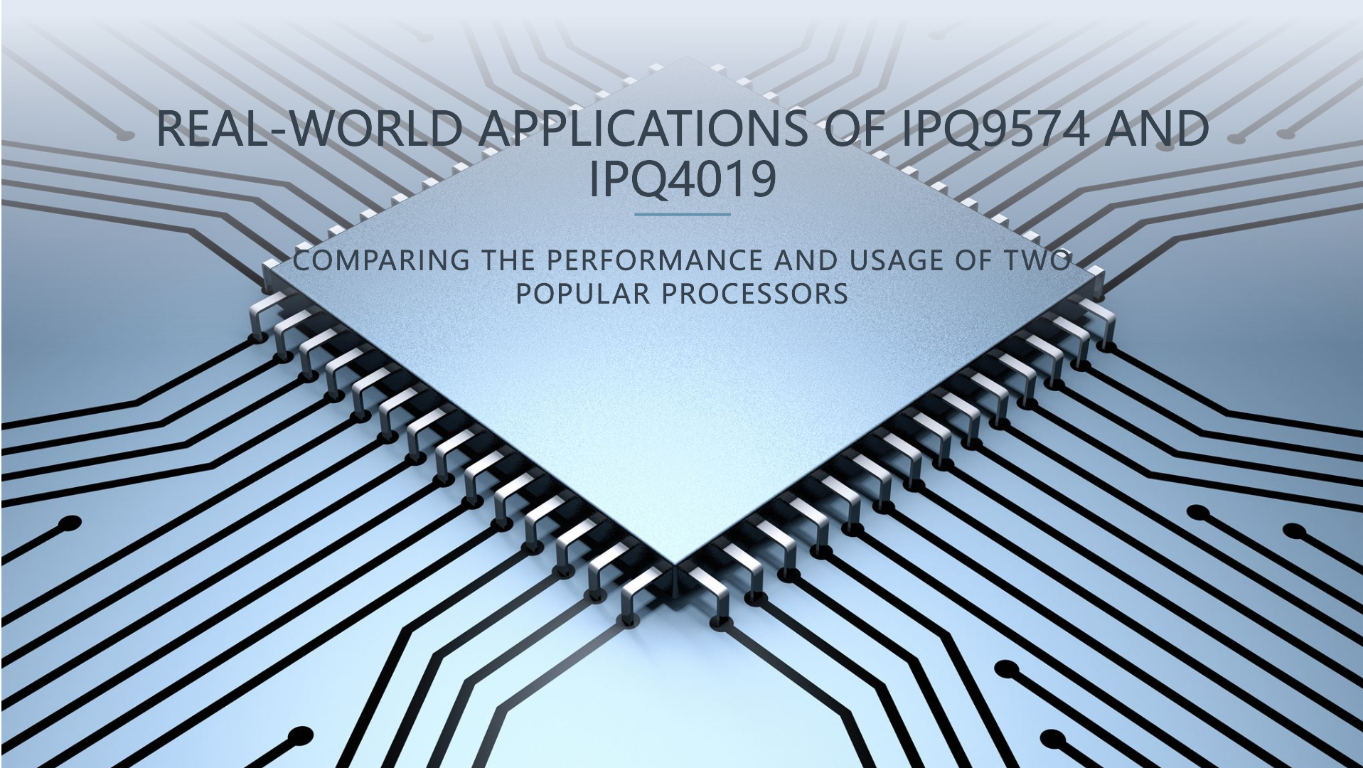 Interconnectivity of Industrial Equipment: IPQ9574 vs. IPQ4019 in Real-World Applications