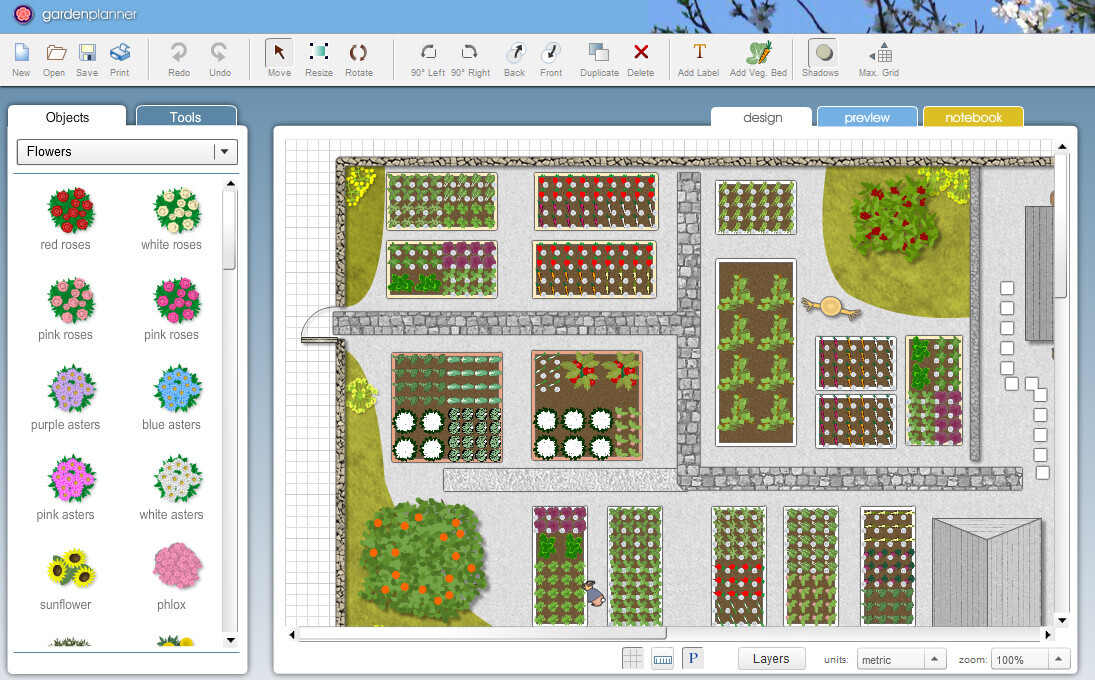 GardenPlanner ：花园式和景观设计工具