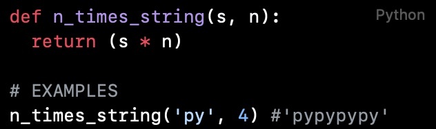 Python代码阅读（第53篇）：字符串重复拼接