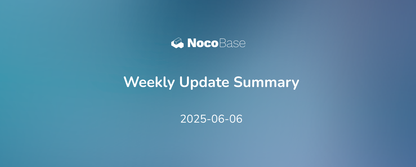 NocoBase 本周更新汇总:增加工作流分类管理